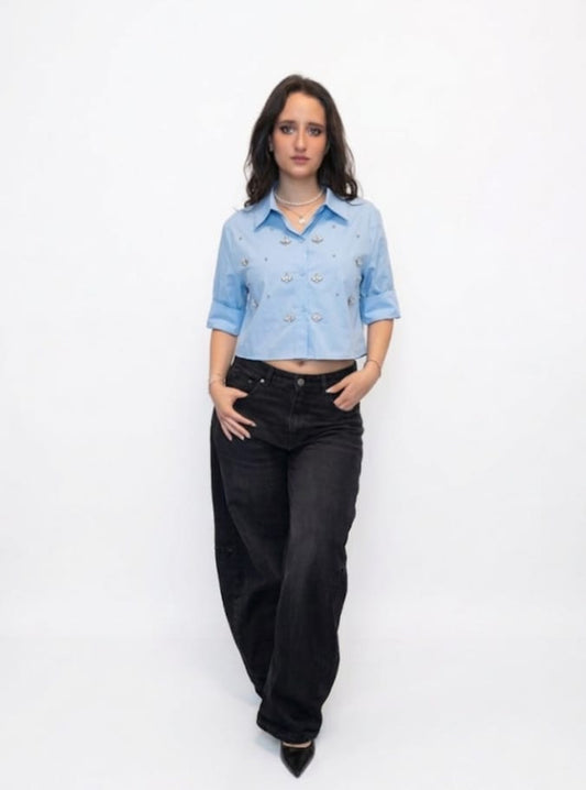 Camicia strass